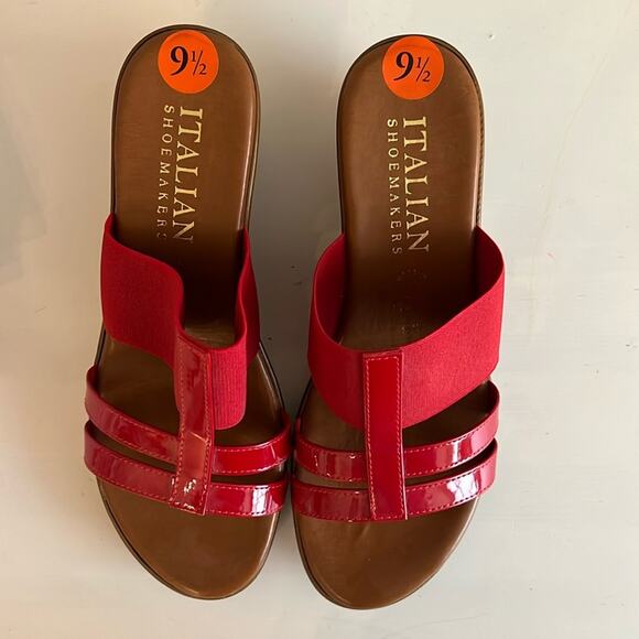 NWT Italian Shoemakers Heeled Sandals - Picture 1 of 8